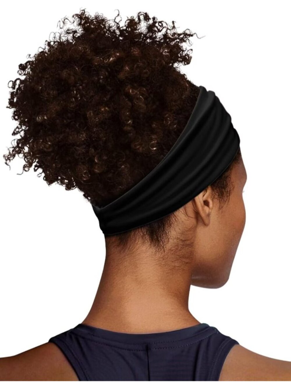 Sunflower with Text Print 6Pieces Sport Sweatband Headband for Soft Elasitc Head - Picture 3 of 7